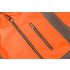 NEO TOOLS Láthatósági Polár Munkavédelmi kabát, narancssárga, S 81-741-S