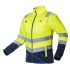 NEO TOOLS Láthatósági Munkavédelmi kabát, VISIBILITY, citromsárga, 60% pamut, 40% polyester, 260 gsm, S 81-742-S