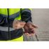 NEO TOOLS Láthatósági Munkavédelmi kabát, VISIBILITY, citromsárga, 60% pamut, 40% polyester, 260 gsm, S 81-742-S