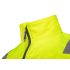 NEO TOOLS Láthatósági Munkavédelmi kabát, VISIBILITY, citromsárga, 60% pamut, 40% polyester, 260 gsm, S 81-742-S