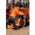 NEO TOOLS Láthatósági Munkavédelmi kabát, narancssárga, kapucnival, L 81-746-L