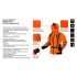 NEO TOOLS Láthatósági Munkavédelmi kabát, narancssárga, kapucnival, L 81-746-L