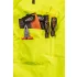 NEO TOOLS Láthatósági Softshell Munkásnadrág, citromsárga, XXL 81-760-XXL