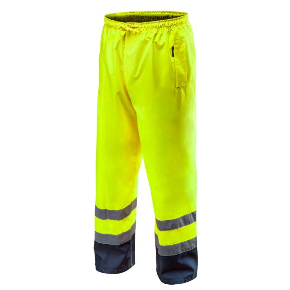 NEO TOOLS Láthatósági munkanadrág, vízálló, sárga, S 81-770-S