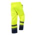 NEO TOOLS Láthatósági munkanadrág, vízálló, sárga, S 81-770-S