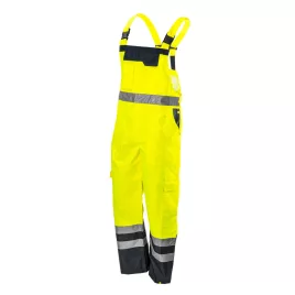   NEO TOOLS Láthatósági kantáros munkanadrág, sárga, S 81-775-S