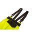 NEO TOOLS Láthatósági kantáros munkanadrág, lélegző, 240gsm, Polyester+pamut, sárga, S 81-777-S