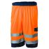NEO TOOLS LÁTHATÓSÁGI HÁLÓS RÖVIDNADRÁG, NARANCSSÁRGA, S 81-783-S