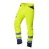 NEO TOOLS Láthatósági Munkásnadrág, VISIBILITY, 60% pamut, 40% polyester, 260 gsm, citromsárga, L 81-792-L