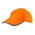 NEO TOOLS Láthatósági baseball munkasapka, narancssárga 81-794