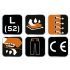 NEO TOOLS Esőnadrág PU/pvc, 310 g/m2, EN 343, L 81-811-L