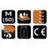NEO TOOLS Esőnadrág PU/pvc, 310 g/m2, EN 343, M 81-811-M