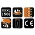 NEO TOOLS Esőnadrág PU/PVC, 310 g/m2, EN 343, XXXL 81-811-XXXL