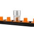 NEO TOOLS Dugókulcs tartósín készlet, 1/4", 3/8", 1/2", 6db-os 08-002
