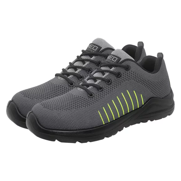 NEO TOOLS Munkavédelmi cipő, S1 FO, textil felsőrész, acélbetét, csúszásmentes talp, 44 82-162-44