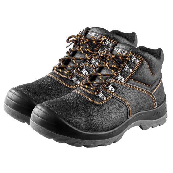 NEO TOOLS Munkavédelmi bakancs, S3 SRC, acélbetétes, acél átszúrásgátló betét, 47-es 82-166-47