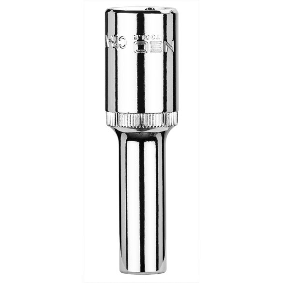 NEO TOOLS Dugókulcs 8mm, 1/2", hosszú, 6 pontos, SUPERLOCK 25 év garanciával 08-039