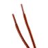 NEO TOOLS Cipőfűző 120cm, narancs/fekete, Rendelési egység: 10db 82-392
