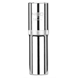   NEO TOOLS Dugókulcs 14mm, 1/2", hosszú, 6 pontos, SUPERLOCK 25 év garanciával 08-053