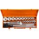 NEO TOOLS Dugókulcskészlet 3/4", 21db  25 év garanciával 08-061