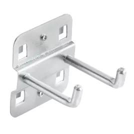   NEO TOOLS Dupla kampókészlet, 40mm, 3db, műhelykocsihoz, szerszámtartó falhoz(84-500, 501) 84-096