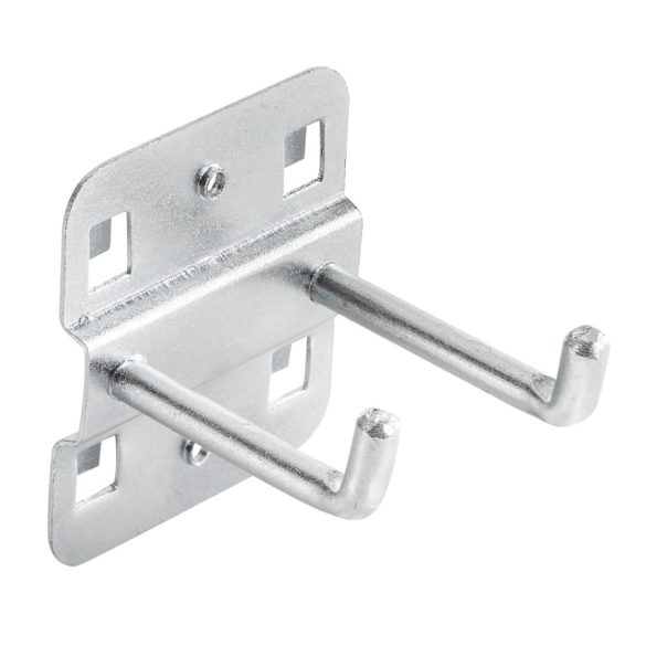 NEO TOOLS Dupla kampókészlet, 40mm, 3db, műhelykocsihoz, szerszámtartó falhoz(84-500, 501) 84-096