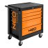 NEO TOOLS Műhelykocsi, 5 fiókos, 117db szerszámmal, 680x460x825mm, szerszámkocsi 25 év garanciával 84-214-6