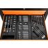 NEO TOOLS Műhelykocsi, 5 fiókos, 117db szerszámmal, 680x460x825mm, szerszámkocsi 25 év garanciával 84-214-6