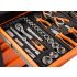 NEO TOOLS Műhelykocsi, 5 fiókos, 117db szerszámmal, 680x460x825mm, szerszámkocsi 25 év garanciával 84-214-6