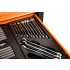 NEO TOOLS Műhelykocsi, 5 fiókos, 117db szerszámmal, 680x460x825mm, szerszámkocsi 25 év garanciával 84-214-6