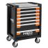 NEO TOOLS Műhelykocsi 7 fiókkal, 174db szerszámmal 805x972x460mm, szerszámkocsi 84-220+G