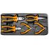 NEO TOOLS Fogókészlet, 5db, műhelykocsitálcával 25 év garanciával 84-230