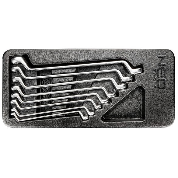 NEO TOOLS Csillagkulcs készlet 8db, 6-22mm, műhelykocsitálcával 25 év garanciával 84-233