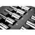 NEO TOOLS Dugókulcskészlet hosszú 1/2” 14db, 8-21mm, műhelykocsitálcával 25 év garanciával 84-243