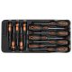 NEO TOOLS Műszerész, Precíziós Csavarhúzó készlet, PZ, TORX, 12db, műhelykocsitálcával 25 év garanciával 84-247