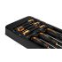 NEO TOOLS Műszerész, Precíziós Csavarhúzó készlet, PZ, TORX, 12db, műhelykocsitálcával 25 év garanciával 84-247