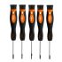 NEO TOOLS Műszerész, Precíziós Csavarhúzó készlet, PZ, TORX, 12db, műhelykocsitálcával 25 év garanciával 84-247