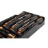 NEO TOOLS Műszerész, Precíziós Csavarhúzó készlet, PZ, TORX, 12db, műhelykocsitálcával 25 év garanciával 84-247