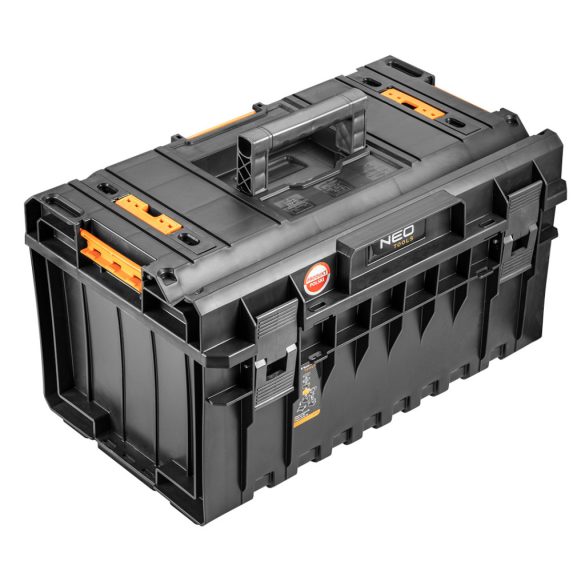 NEO TOOLS Rakásolható szerszámosláda, szerszámláda, műanyag, 350, 58,5x32x38,5cm, System I. 84-256