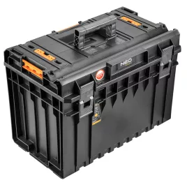   NEO TOOLS Rakásolható szerszámosláda, szerszámláda, műanyag, 450, 58,5x42x38,5cm, System I. 84-257