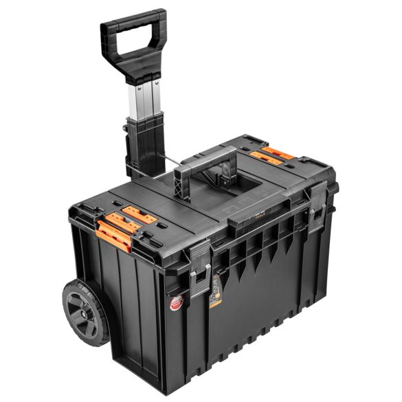 NEO TOOLS Rakásolható szerszámosláda, szerszámláda, kerekekkel, System I. 84-266
