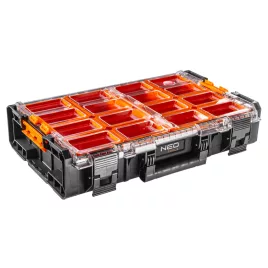   NEO TOOLS Rakásolható szortimenter, rendszerező, 575x330x135mm, System I. 84-268