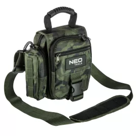   NEO TOOLS Szerszámtáska terepmintás, 600D poliészter, 4 belsőzseb, 4 külső zseb, 36x26cmx10cm 84-323
