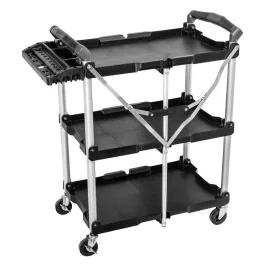   NEO TOOLS Nyitott összecsukható műhelykocsi, 83.5 x 66 x 42cm, 75kg terhelhetőség, szerszámkocsi 84-404