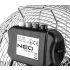 NEO TOOLS Padlóventilátor 50W, átmérő 30cm, 3 sebességfokoza 2 év garanciával 90-009