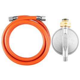   NEO TOOLS PB Gáz reduktor + tömlő szett gázpalackhoz, hőlégbefúvókhoz (Magyar, Holland), type G5 90-083-2