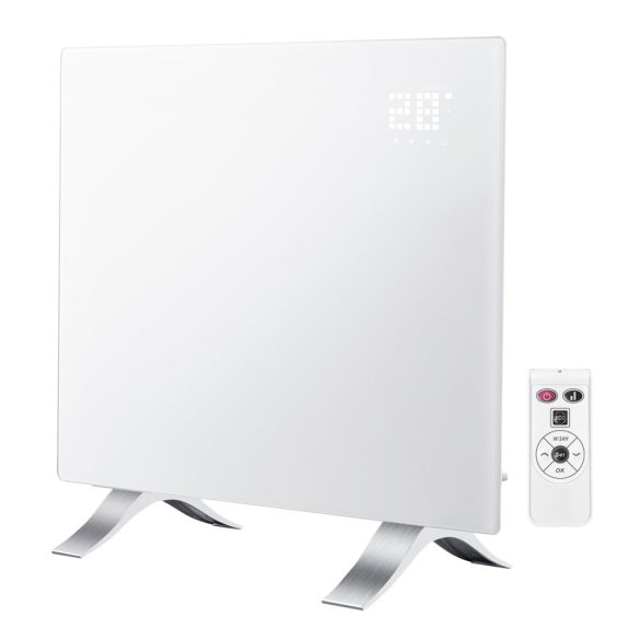 NEO TOOLS Elektromos fűtőpanel 1000W, IP24, távirányitó, heti időzités, éintőpanel 2 év garanciával 90-090