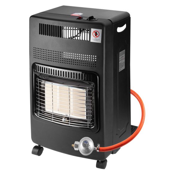 NEO TOOLS Gázkályha, kerámia betétes, 3 fokozatú,  max.4200W, gázpalack tartóval 2 év garanciával 90-118