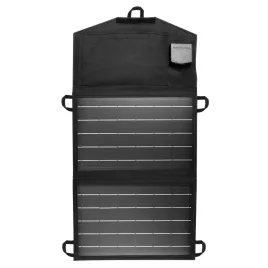   NEO TOOLS Hordozható napelem, napelemes töltő, 15W, telefon, laptop töltésre, 2db USB csatlakozó 2 év garanciával 90-140