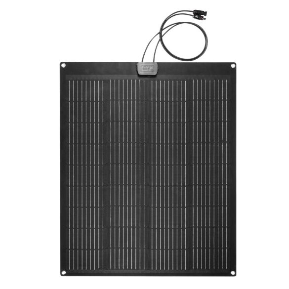 NEO TOOLS Hordozható napelem, napelemes töltő, 100W, IP67, 12V-os akku, telefon, laptop töltésre, 2db USB csatlakozó 2 év garanciával 90-143